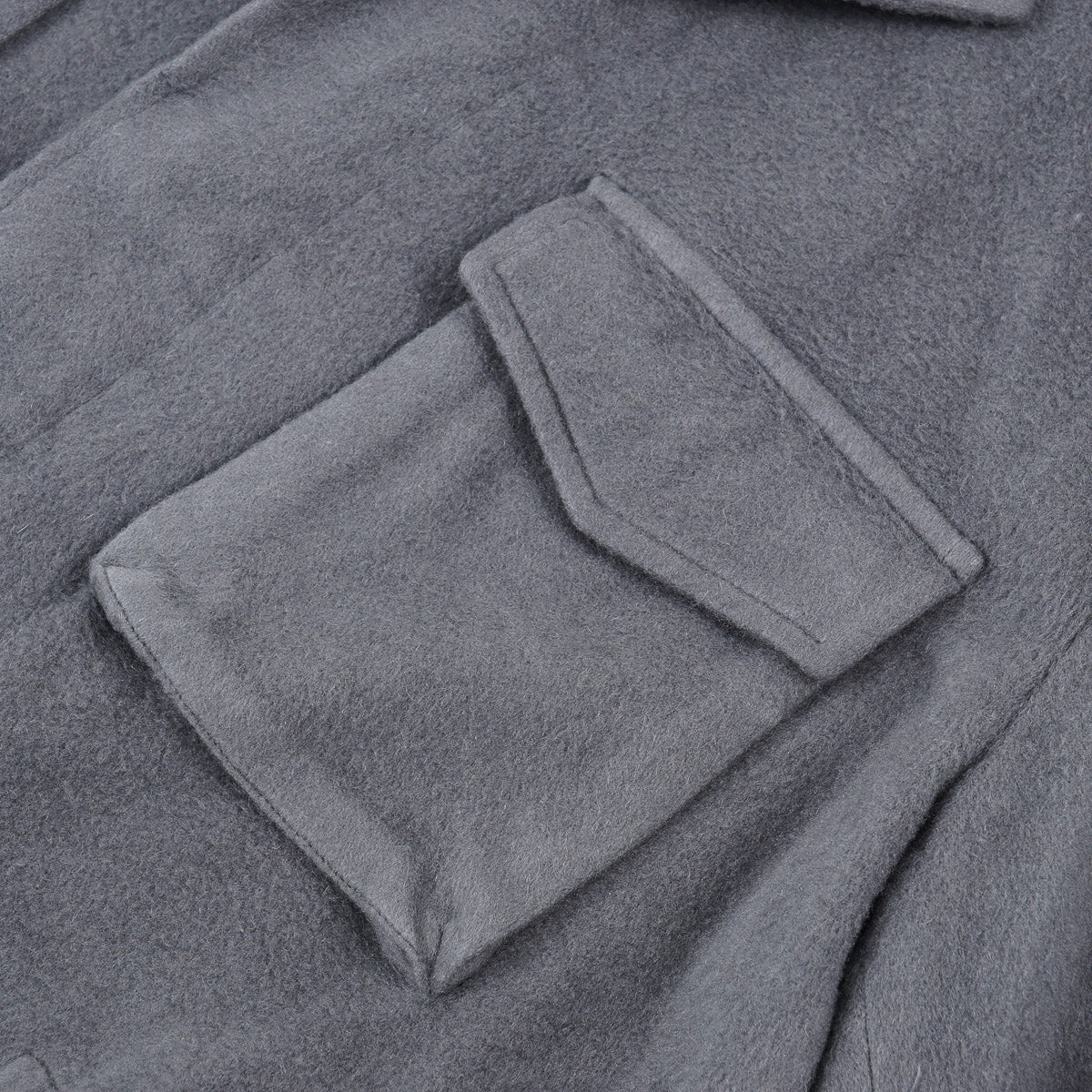 Boglioli Soft Flannel Cashmere Field Jacket - Top Shelf Apparel