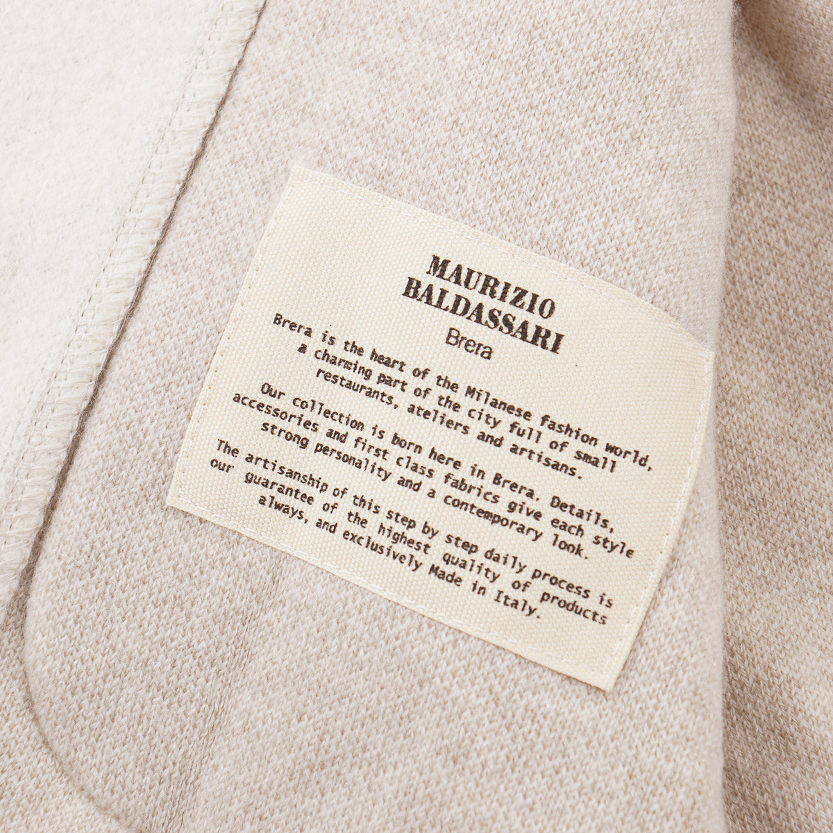 Maurizio Baldassari Plush Wool Sweater-Blazer - Top Shelf Apparel