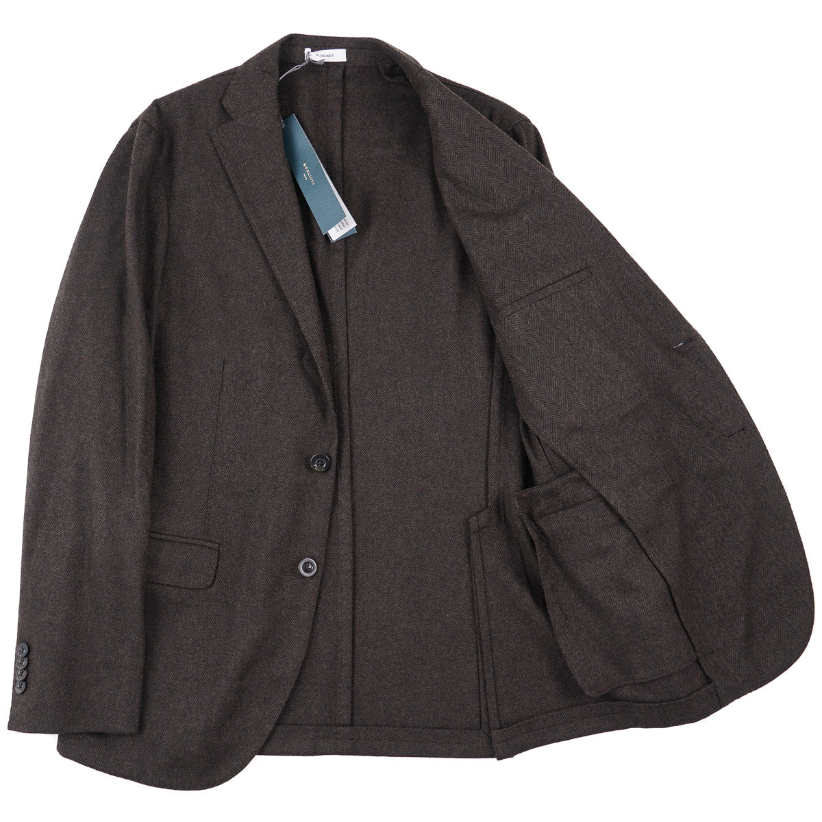 Boglioli Herringbone Wool 'K Jacket' - Top Shelf Apparel