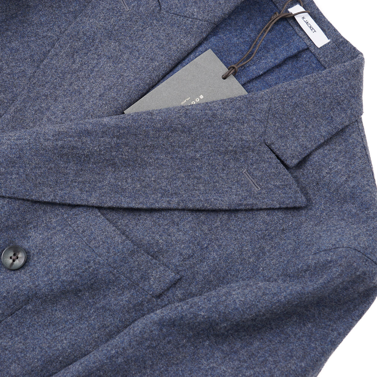 Boglioli Soft Flannel Wool K-Jacket