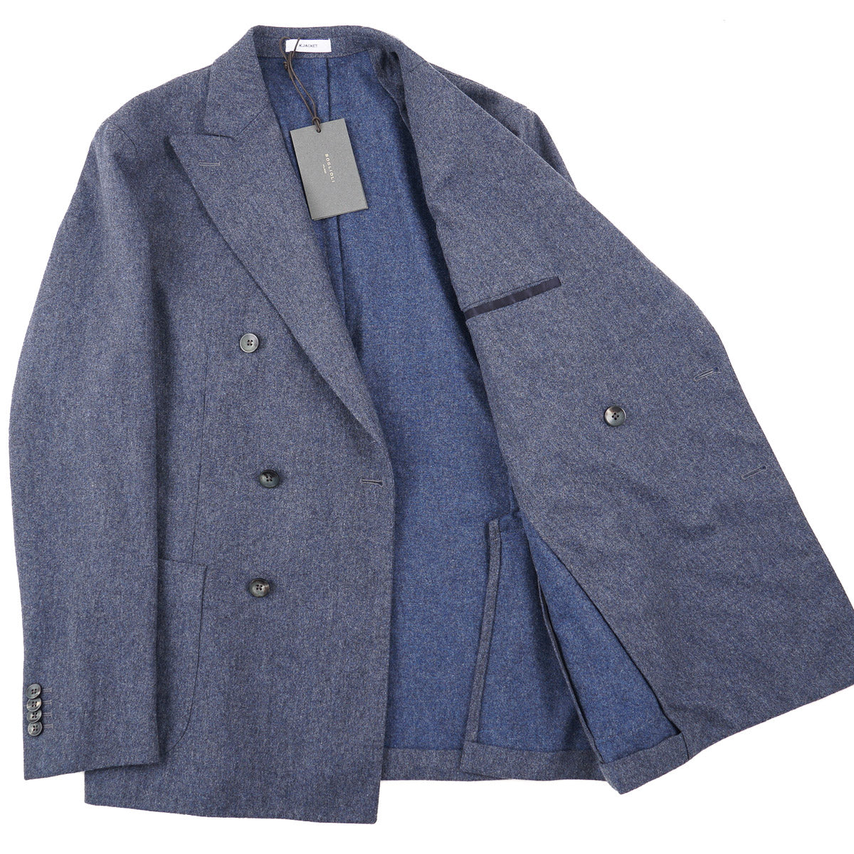 Boglioli Soft Flannel Wool K-Jacket