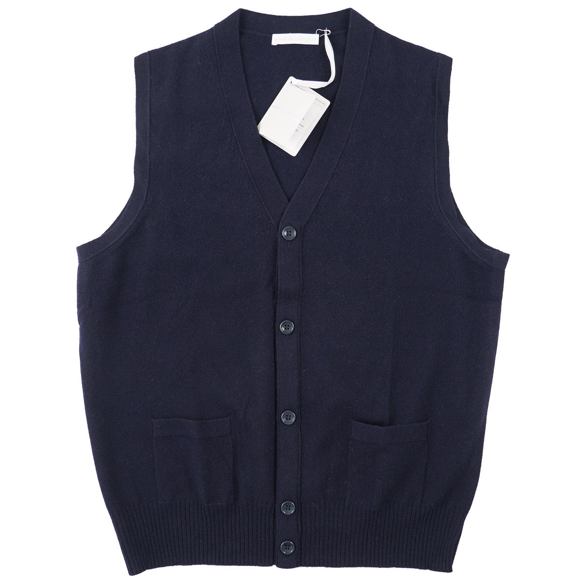 Manrico Cashmere Cardigan Sweater Vest - Top Shelf Apparel