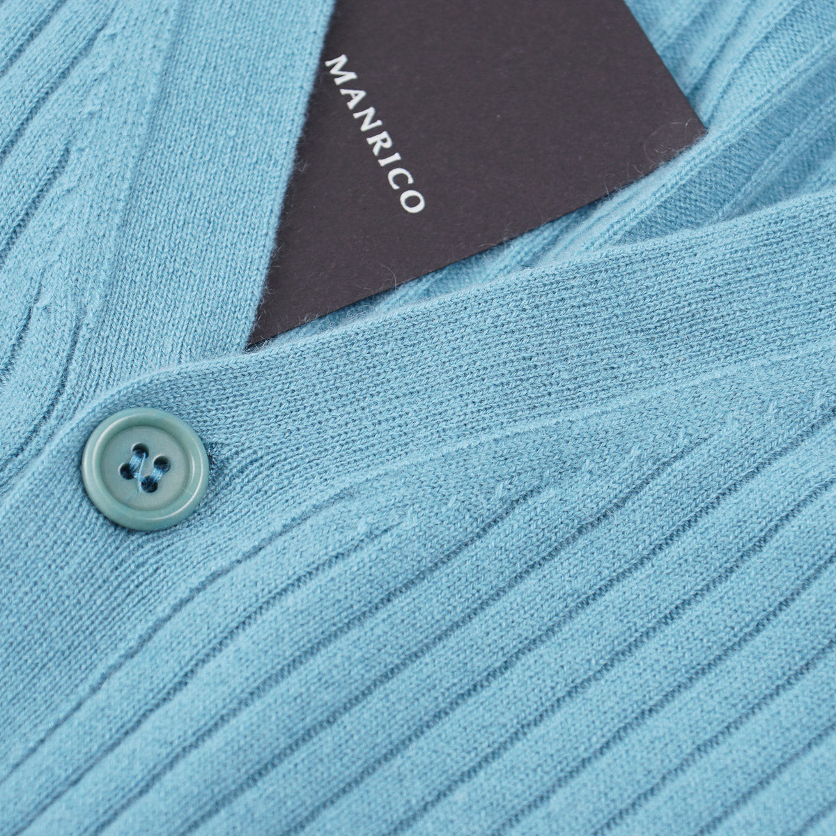 Manrico Rib Knit Cashmere Cardigan Sweater - Top Shelf Apparel