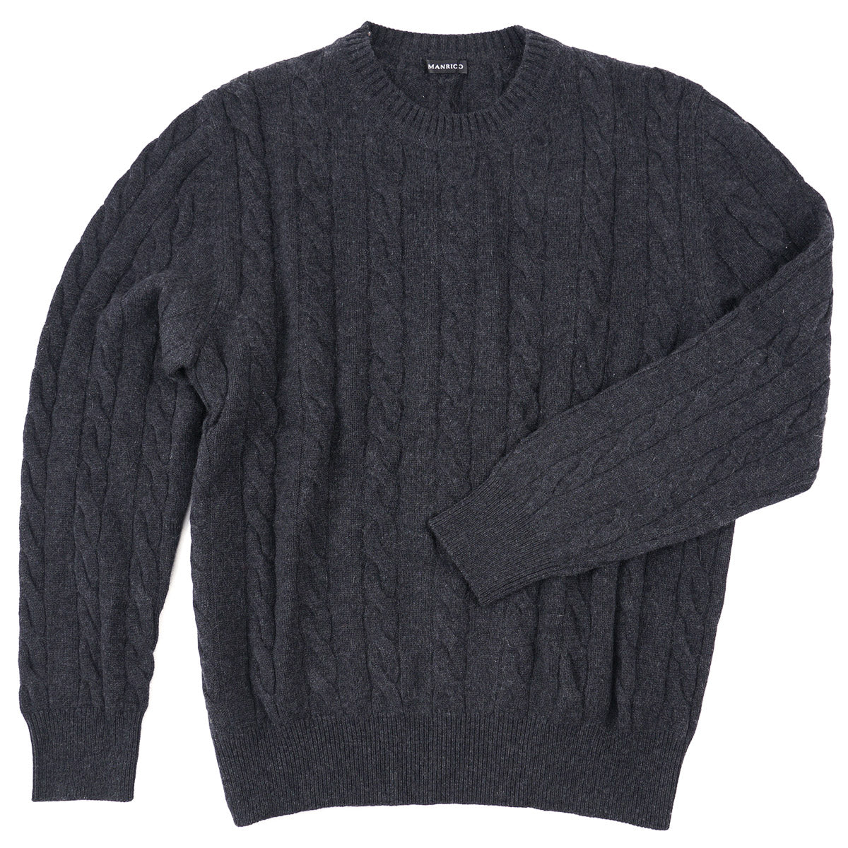 Manrico Cable Knit Cashmere Sweater - Top Shelf Apparel