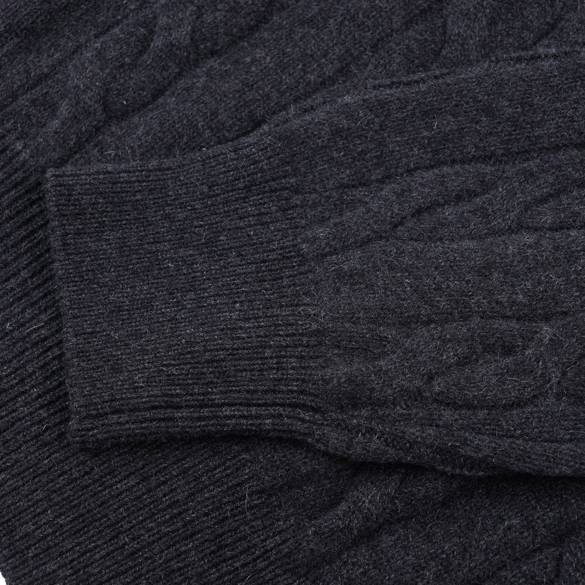 Manrico Cable Knit Cashmere Sweater - Top Shelf Apparel