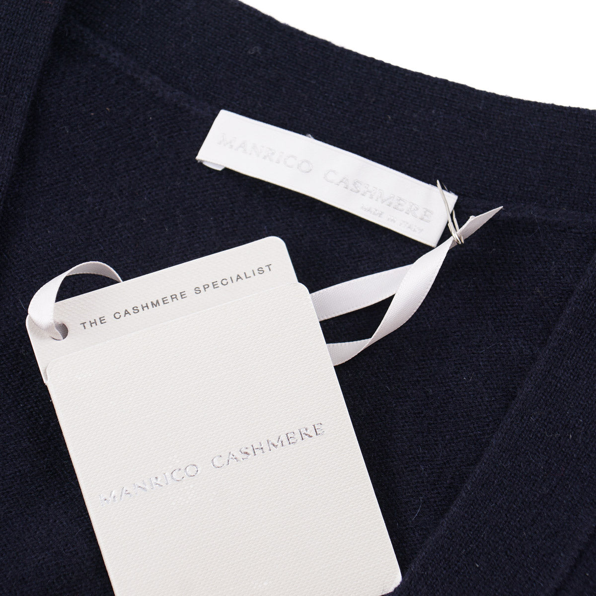 Manrico Cashmere Cardigan Sweater Vest - Top Shelf Apparel