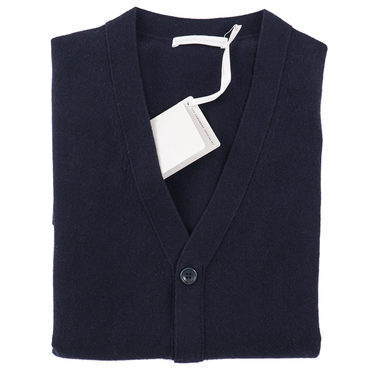 Manrico Cashmere Cardigan Sweater Vest - Top Shelf Apparel
