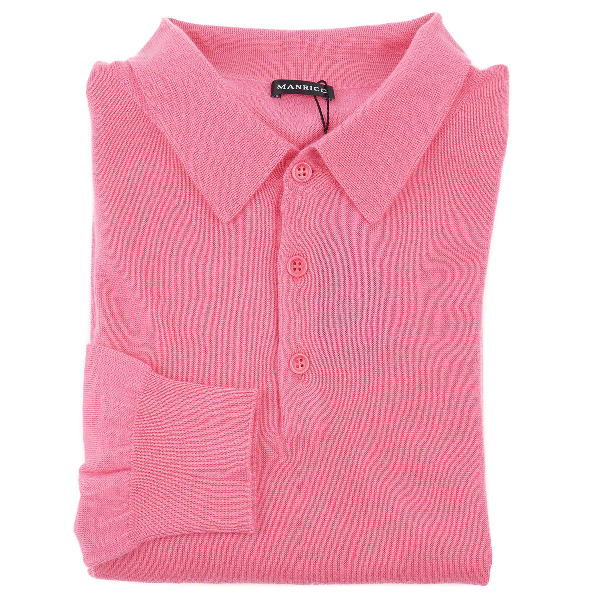Manrico Classic-Fit Cashmere Polo Sweater - Top Shelf Apparel