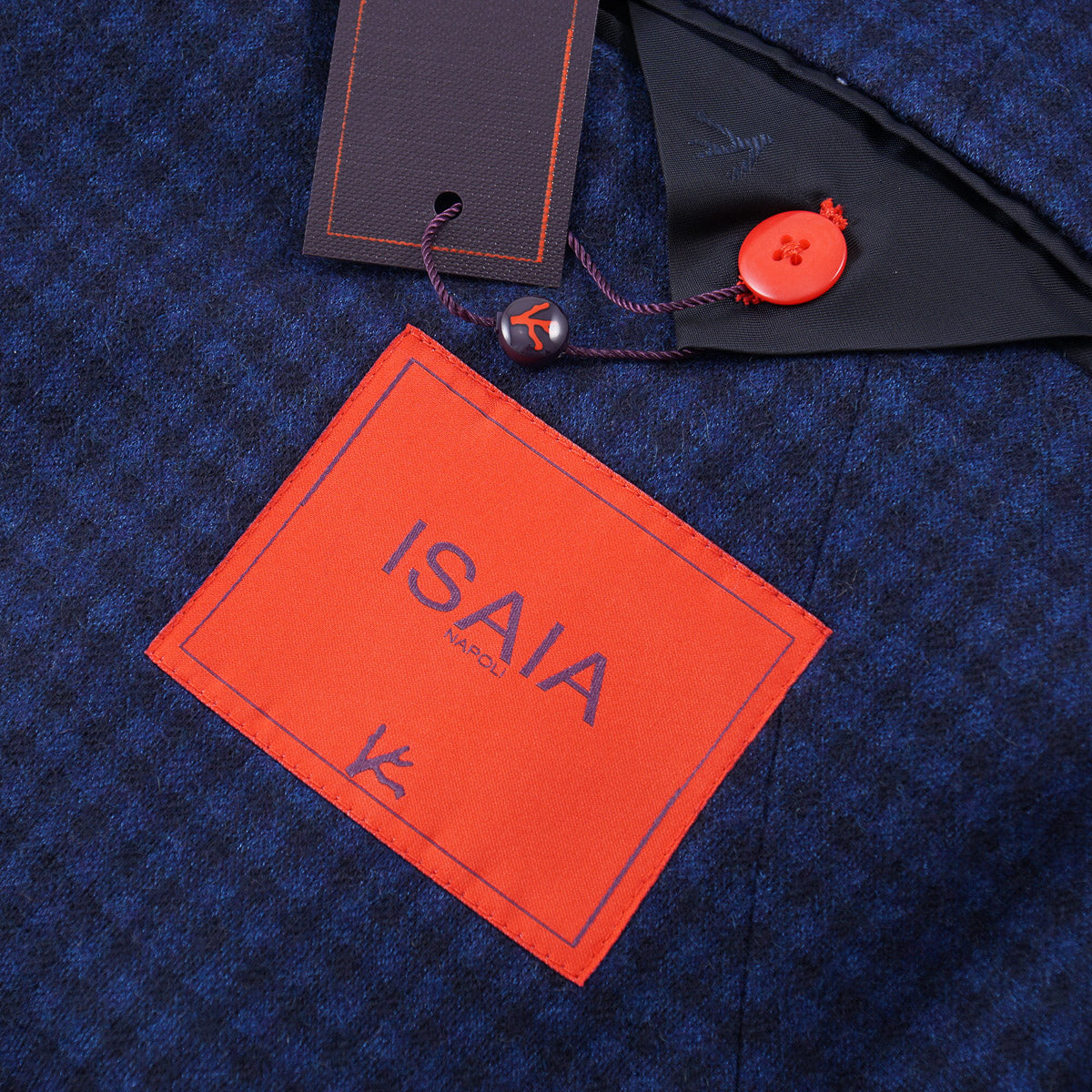 Isaia Flannel Jersey Cashmere Sport Coat - Top Shelf Apparel
