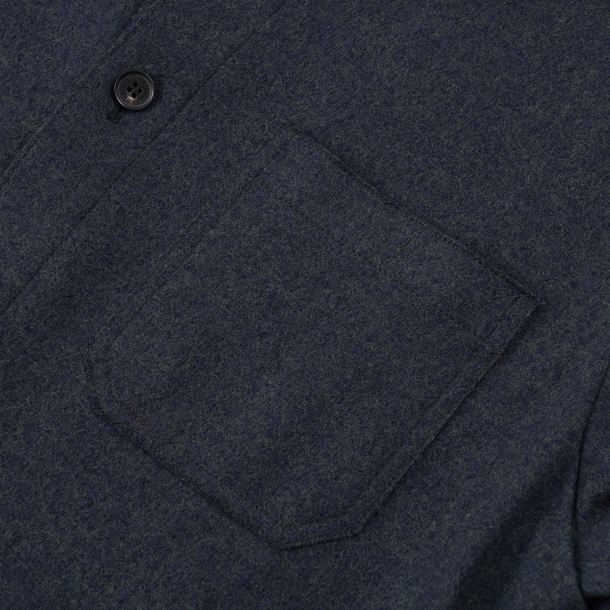 Maurizio Baldassari Flannel Wool Overshirt - Top Shelf Apparel