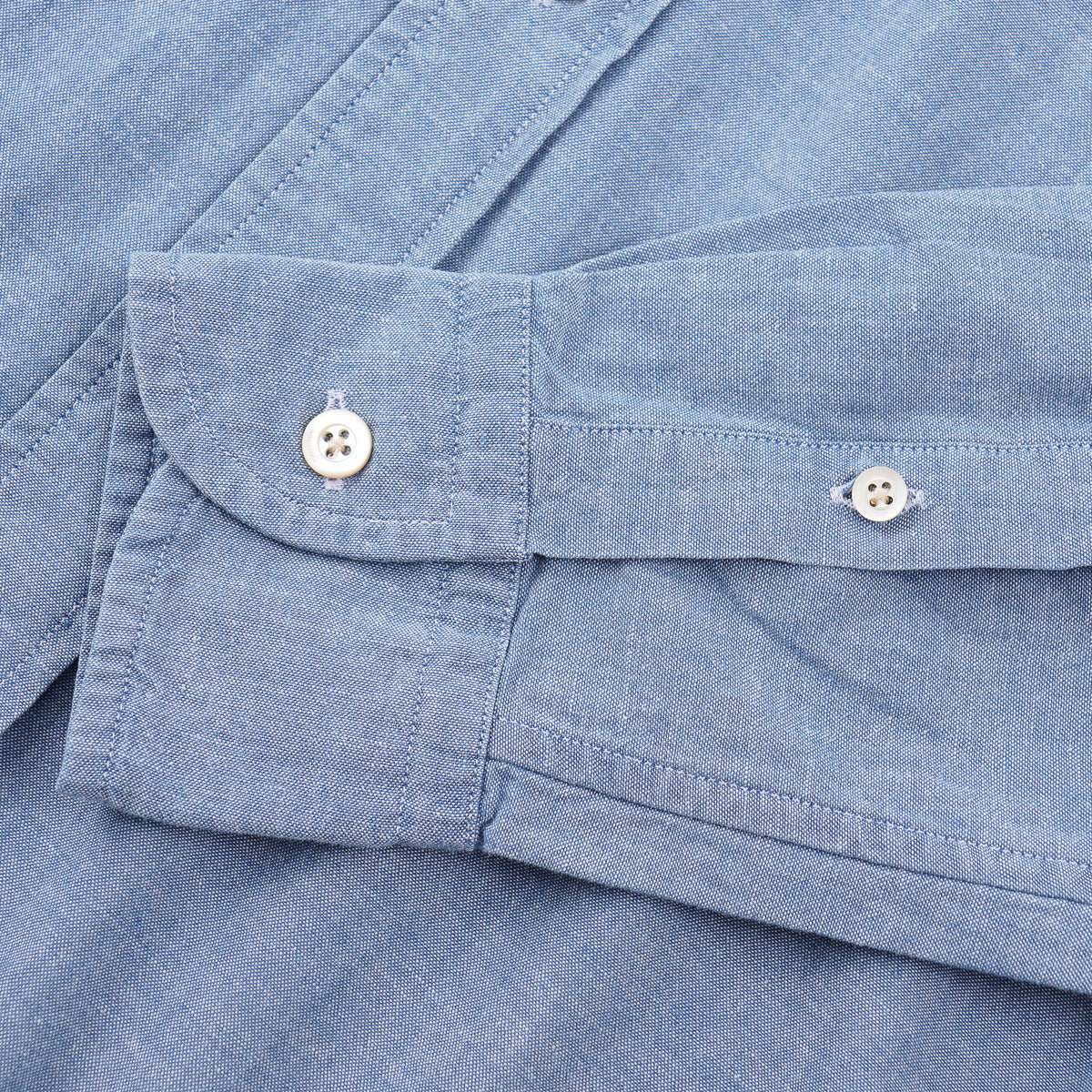 Boglioli Slim-Fit Chambray Cotton Shirt