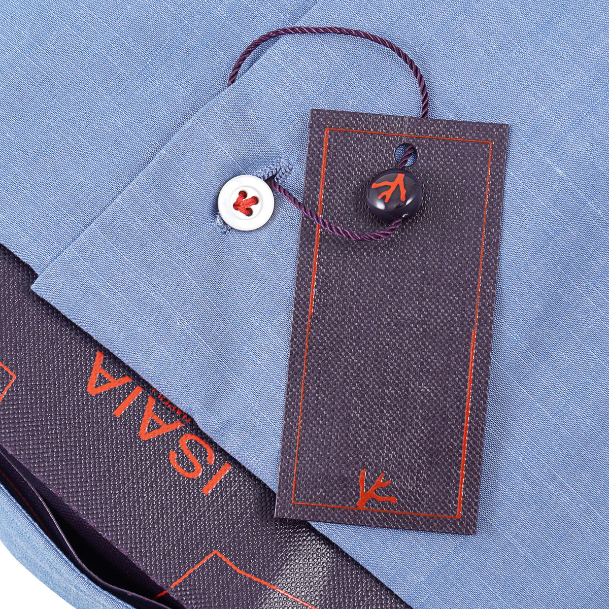 Isaia Tailored-Fit 'Mix' Cotton Shirt