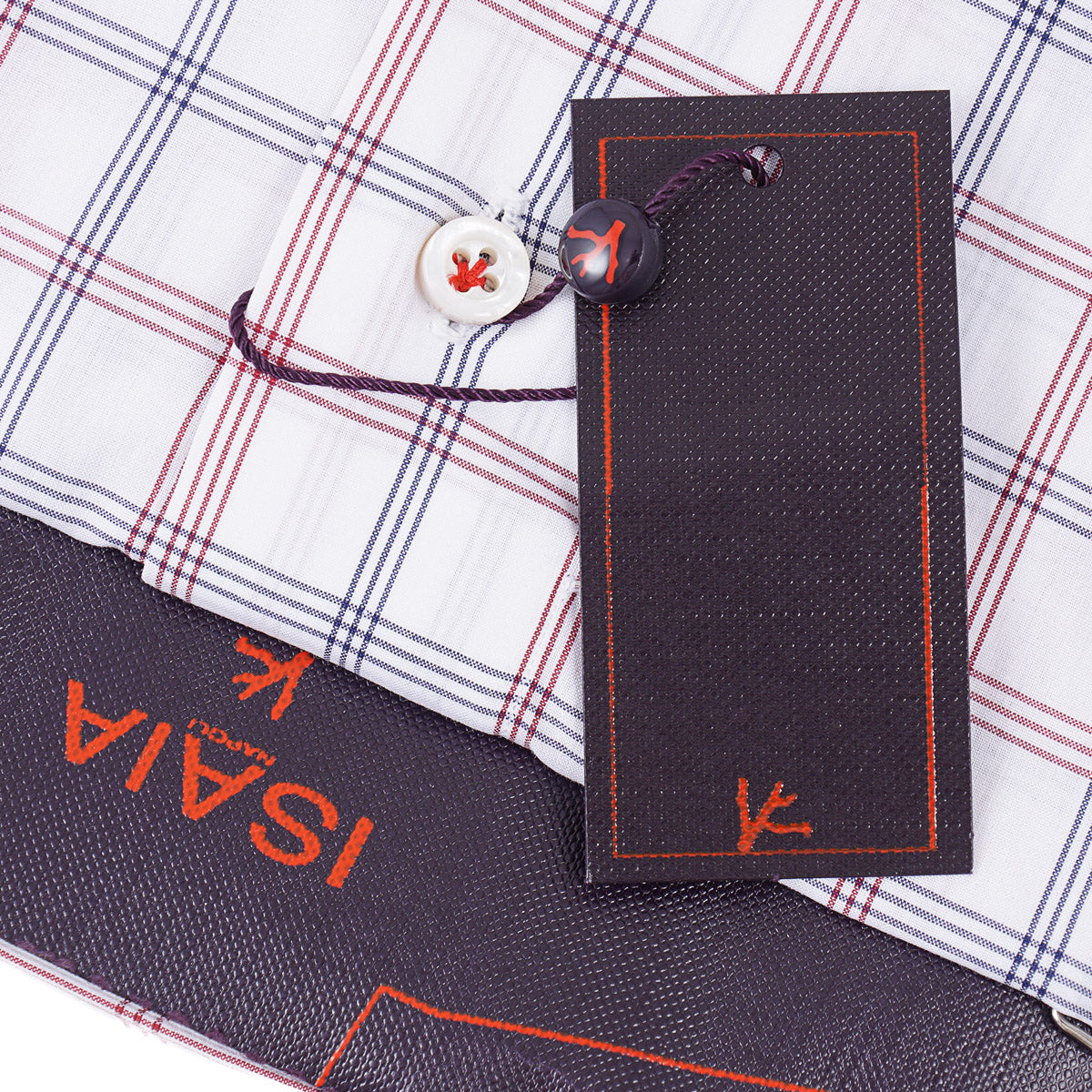 Isaia 'Mix' Tailored-Fit Cotton Shirt