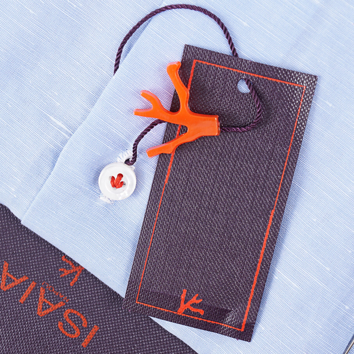 Isaia 'Mix' Cotton and Linen Shirt