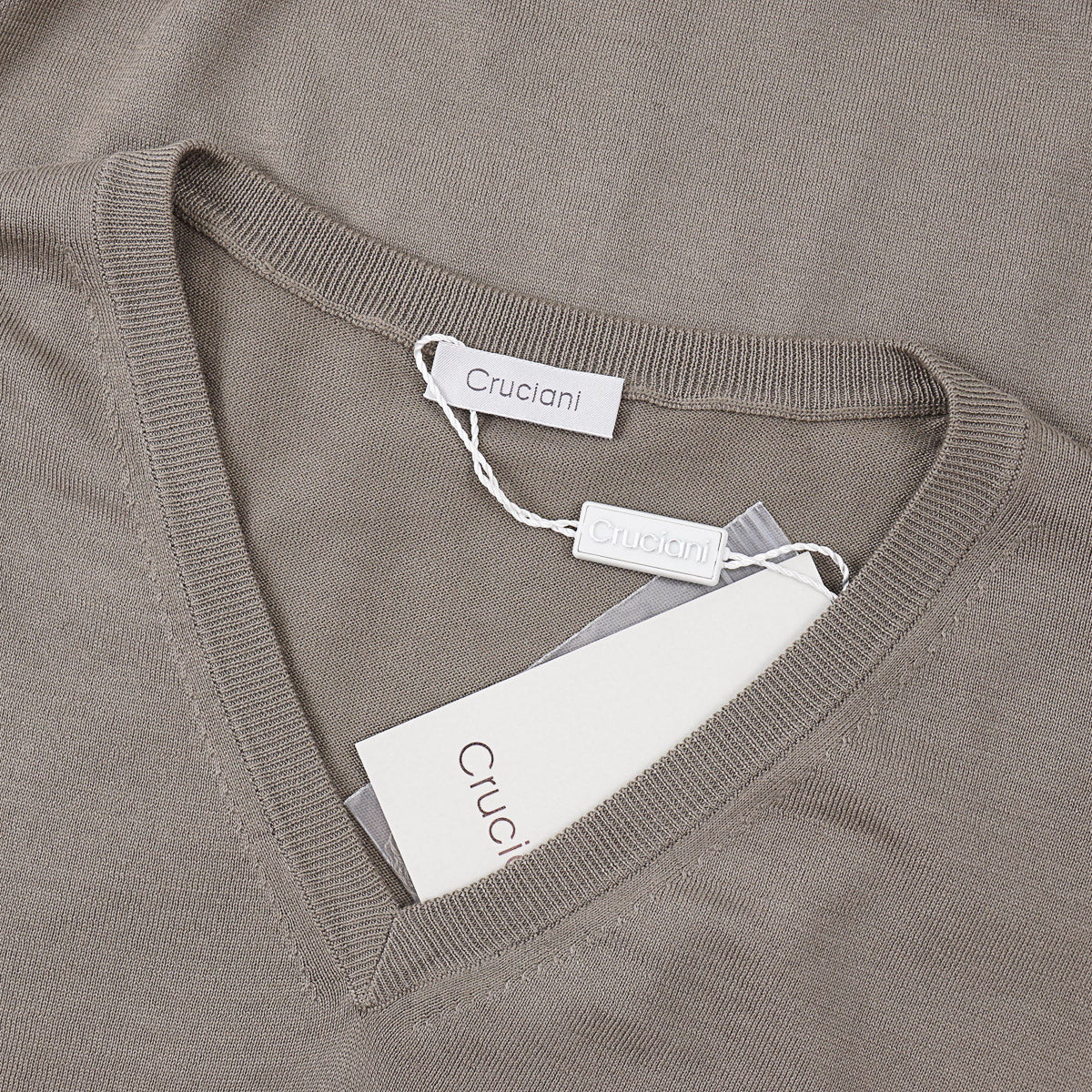 Cruciani Fine-Gauge Cotton Sweater