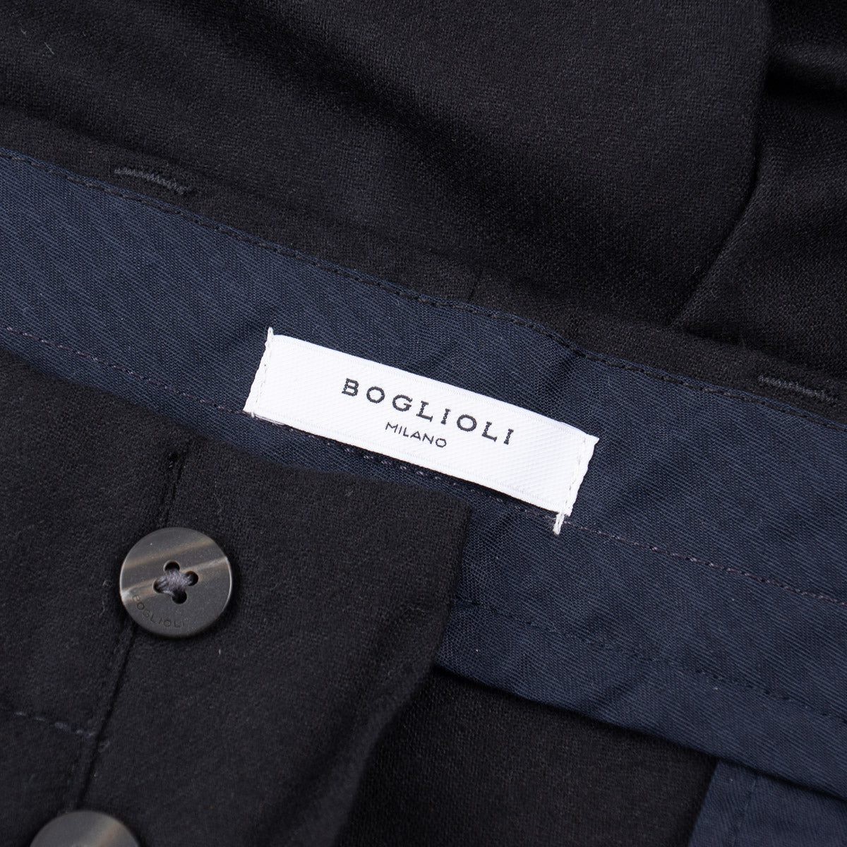 Boglioli Regular-Fit Flannel Wool Pants - Top Shelf Apparel