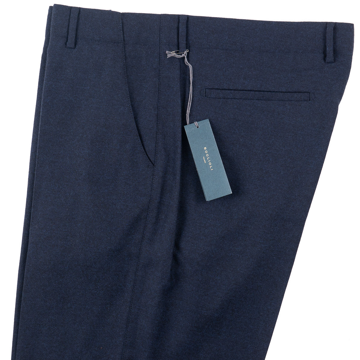 Boglioli Regular-Fit Flannel Wool Pants - Top Shelf Apparel