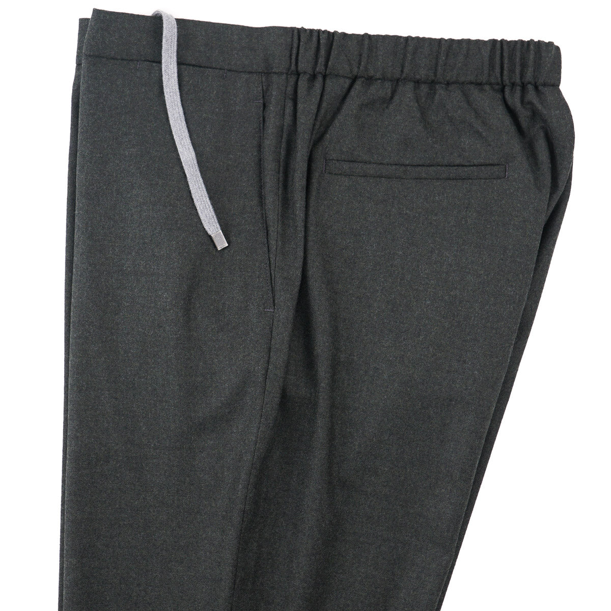 Boglioli Flannel Wool Drawstring Pants