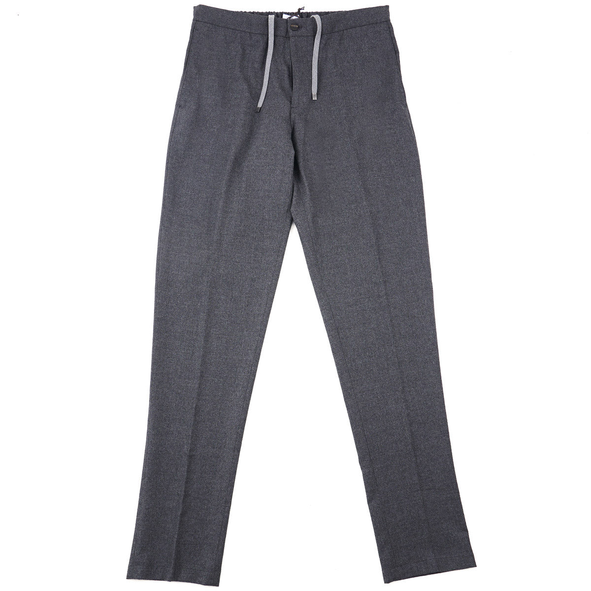 Boglioli Flannel Wool Drawstring Pants - Top Shelf Apparel