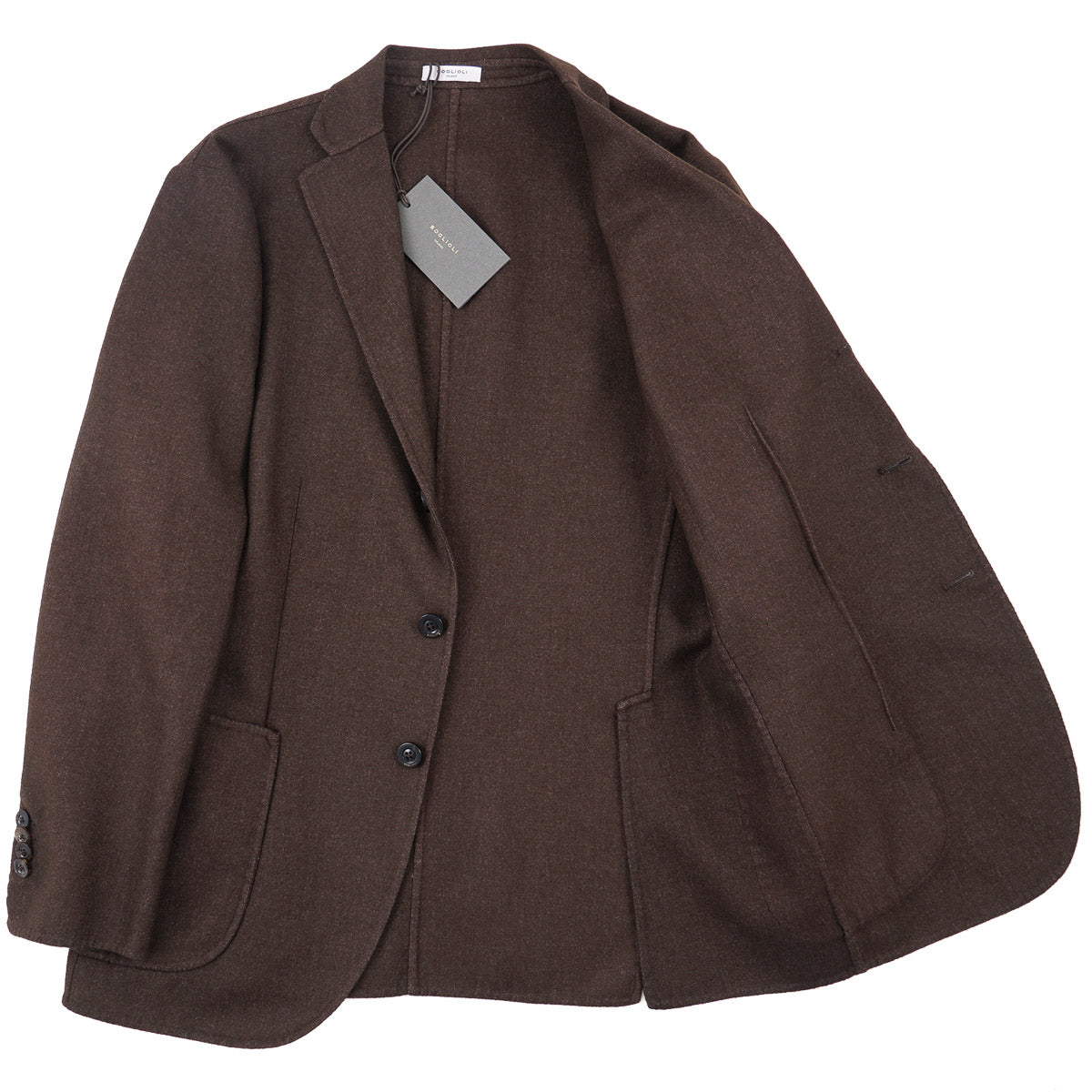 Boglioli Soft Flannel Wool 'K Jacket'