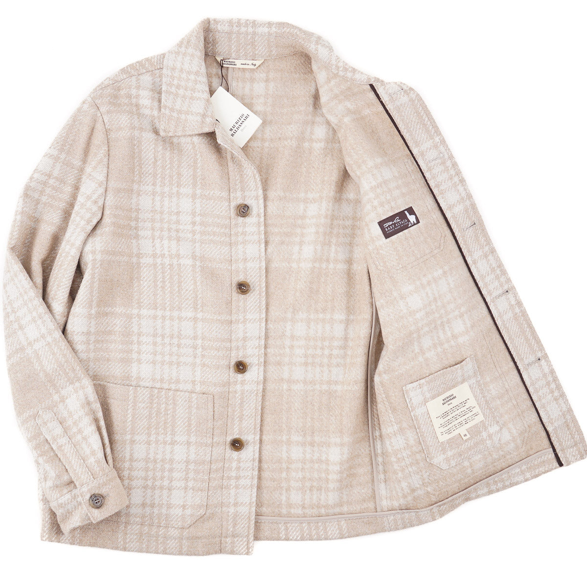 Maurizio Baldassari Baby Alpaca Chore Jacket - Top Shelf Apparel