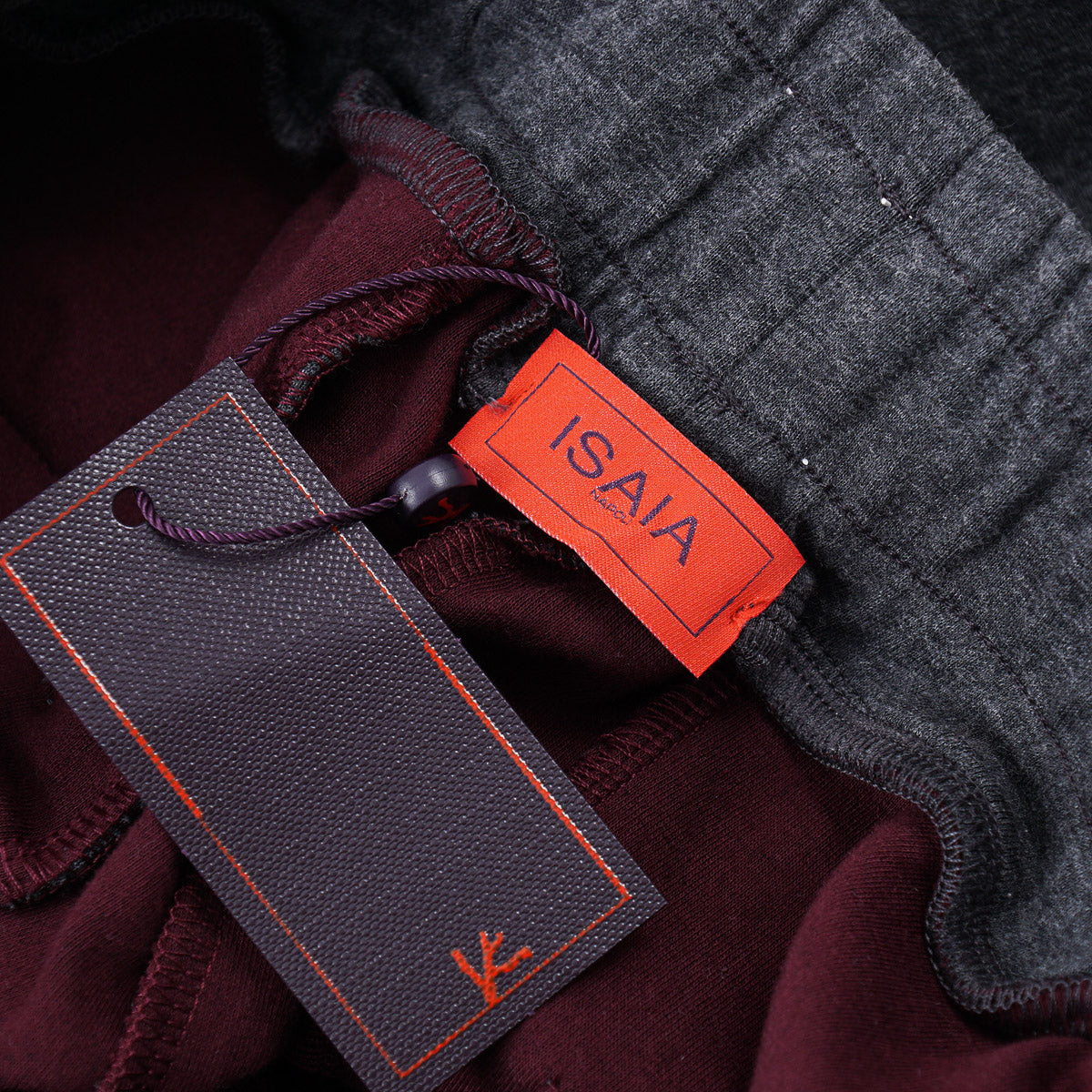 Isaia Jersey Cotton Drawstring Sweatpants