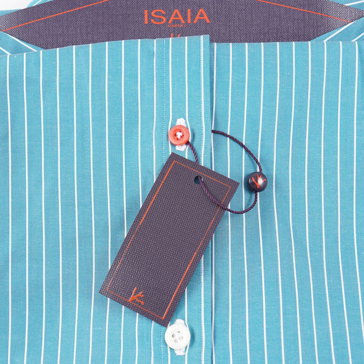 Isaia Tailored-Fit Cotton Dress Shirt - Top Shelf Apparel