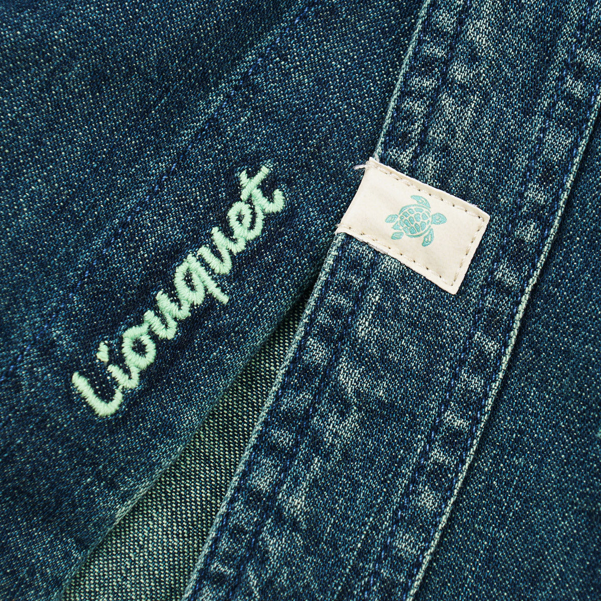 Vilebrequin Denim Snap-Front Shirt