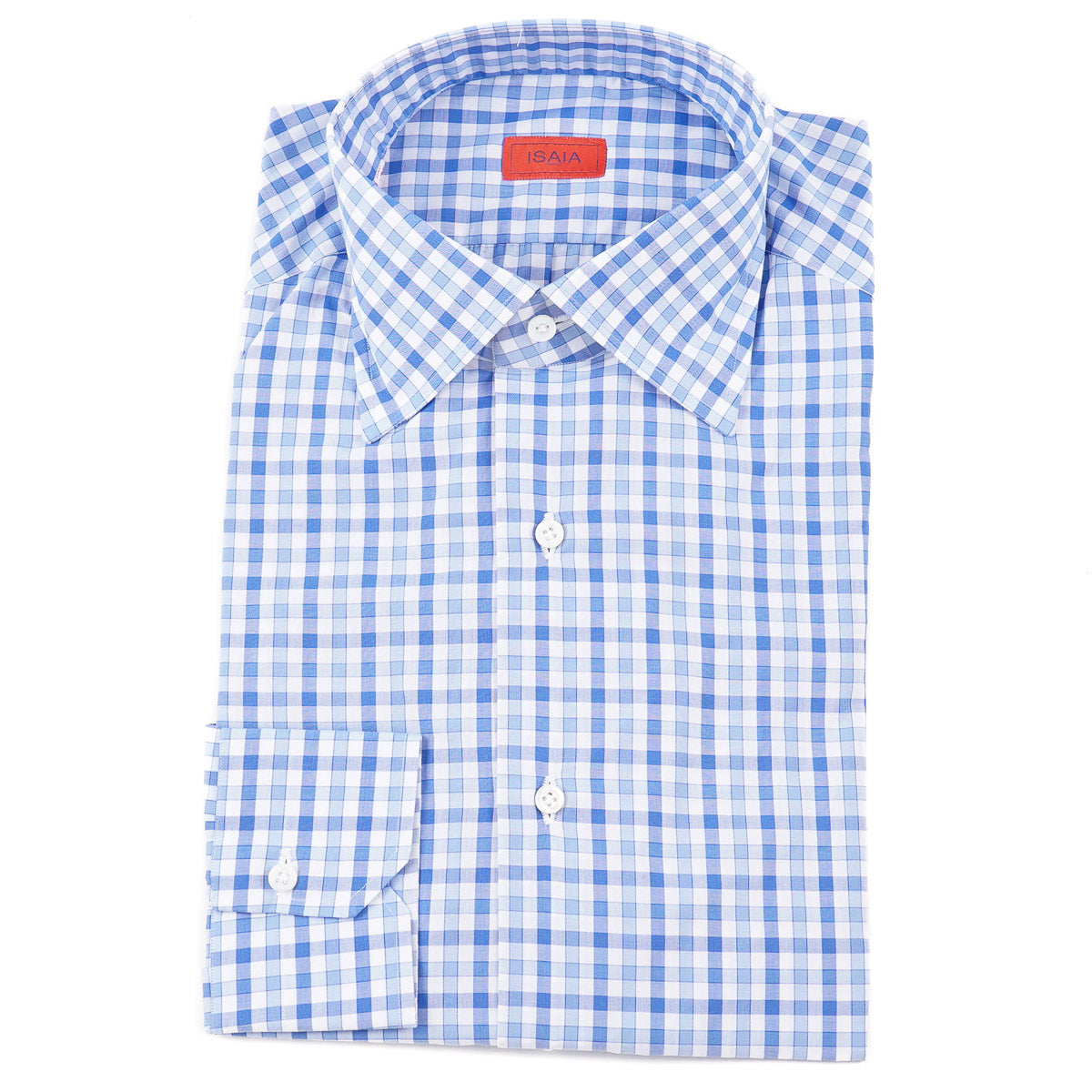 Isaia Tailored-Fit 'Mix' Cotton Shirt