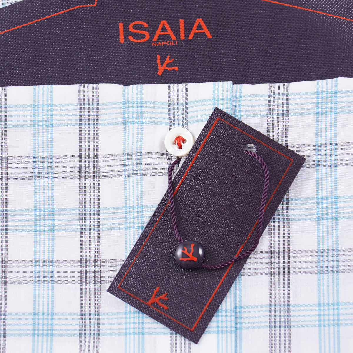 Isaia Tailored-Fit 'Mix' Cotton Shirt