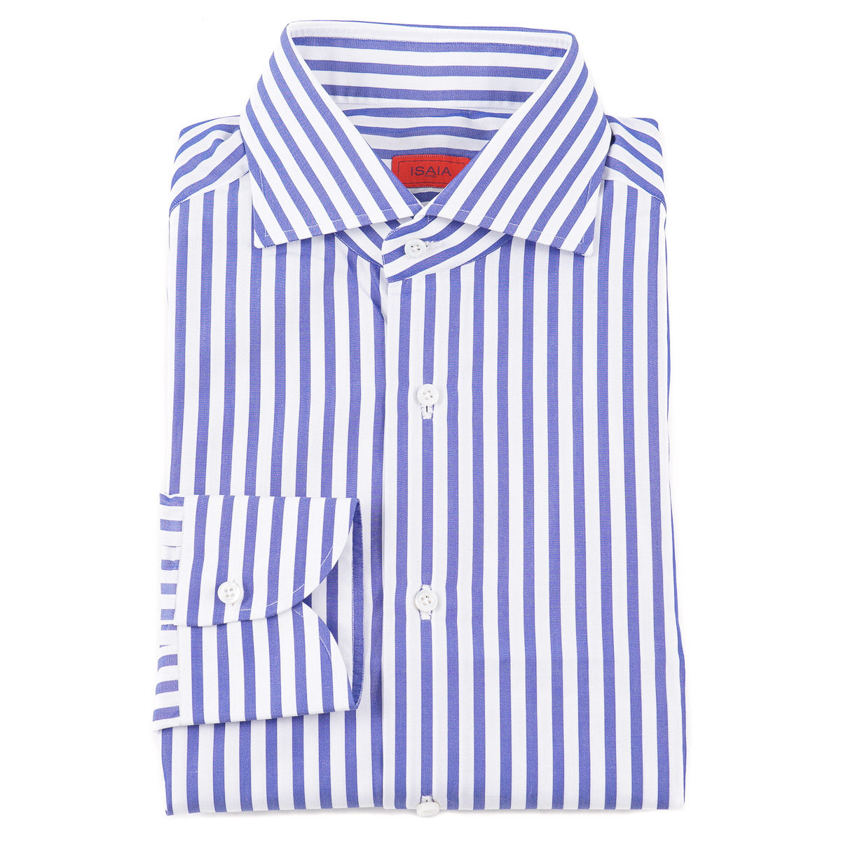 Isaia Tailored-Fit 'Mix' Cotton Shirt