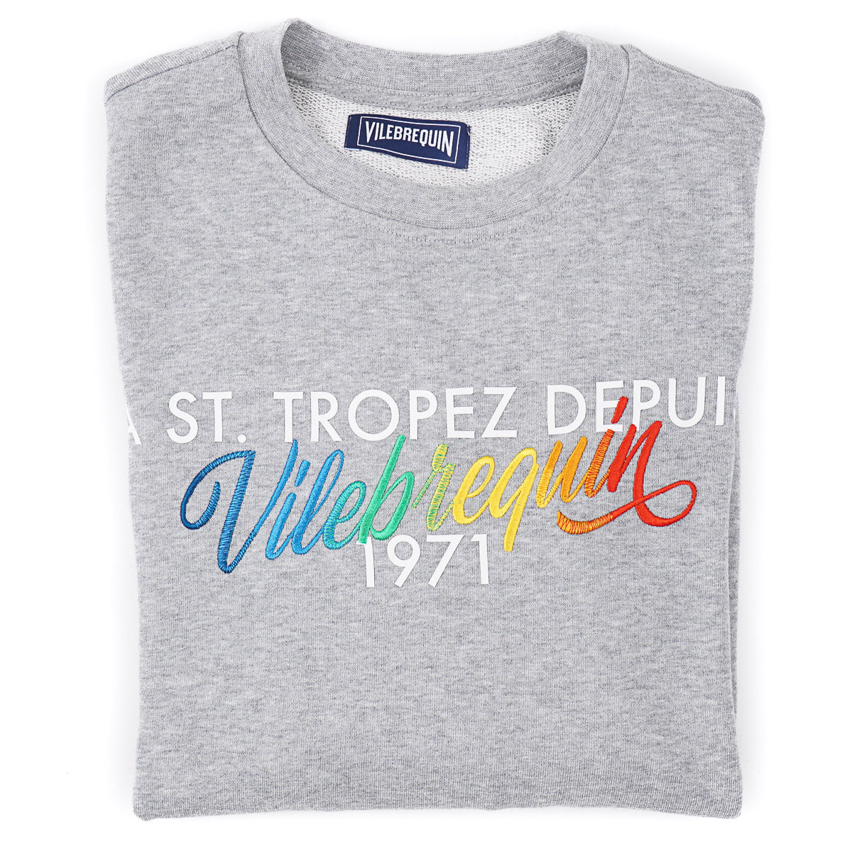 Vilebrequin Logo Jersey Cotton Sweatshirt