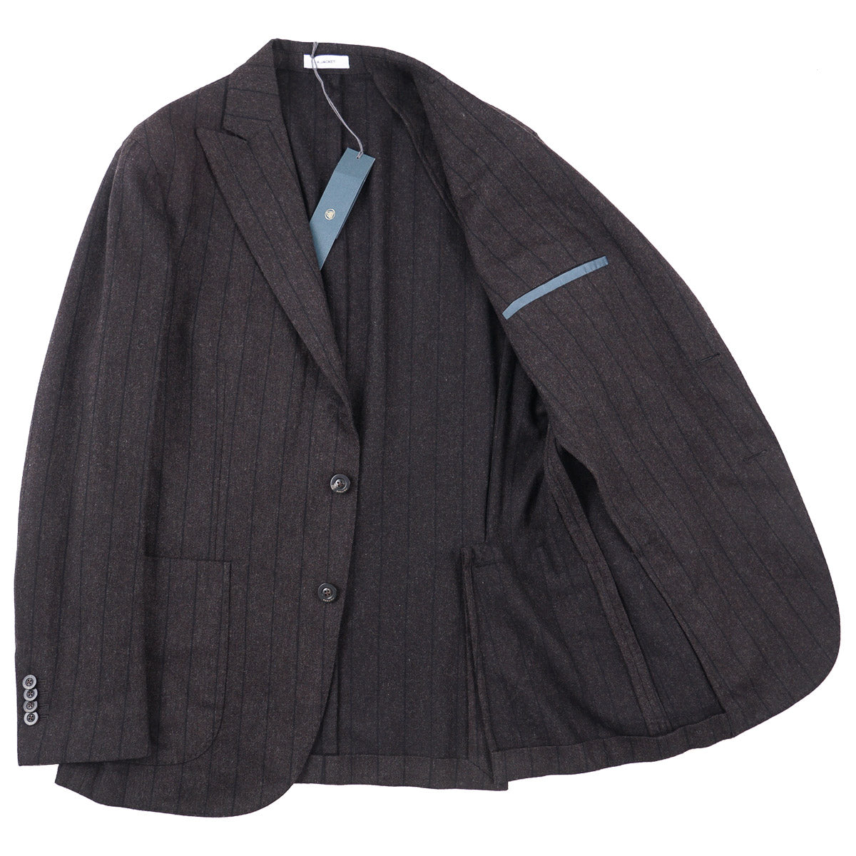 Boglioli Flannel Wool 'K Jacket' Suit - Top Shelf Apparel
