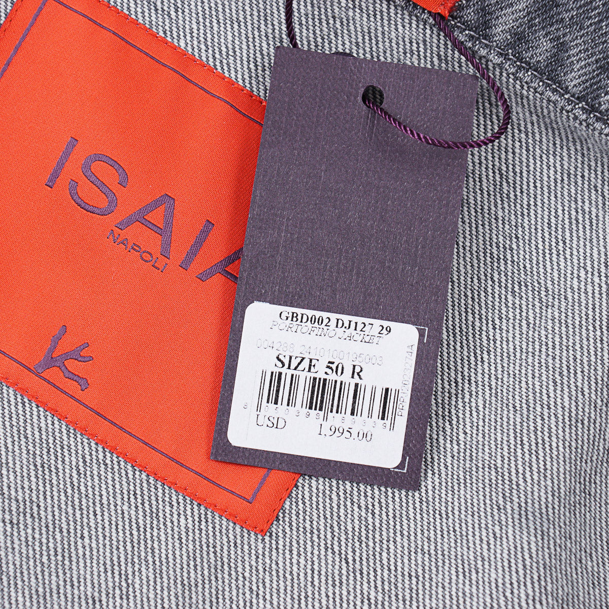 Isaia 'Portofino' Denim Jean Jacket - Top Shelf Apparel