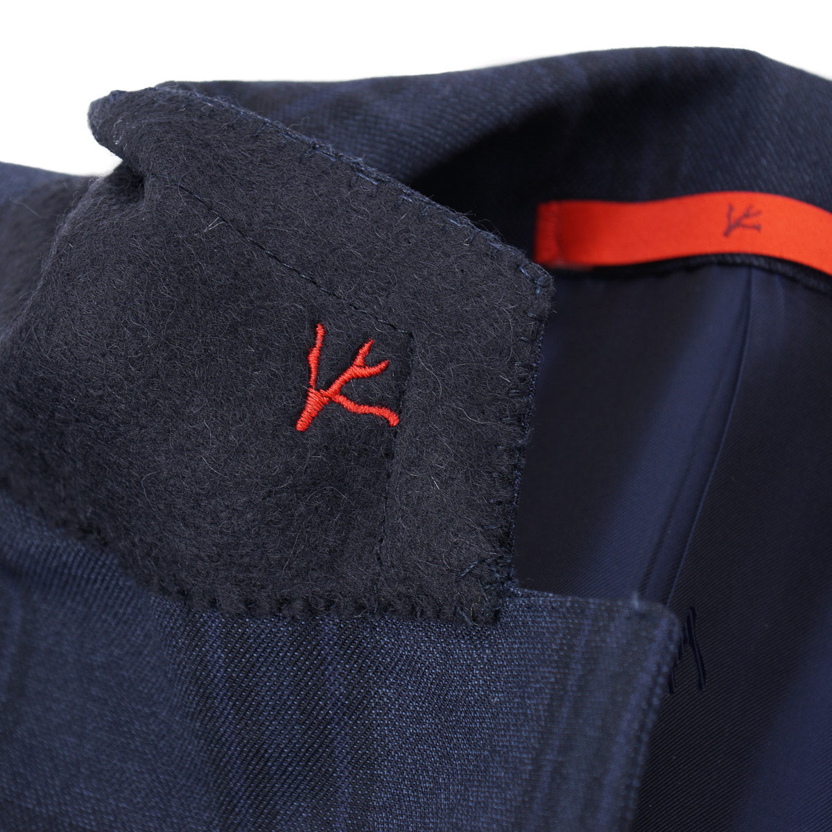 Isaia Dark Blue Check Wool Sport Coat - Top Shelf Apparel