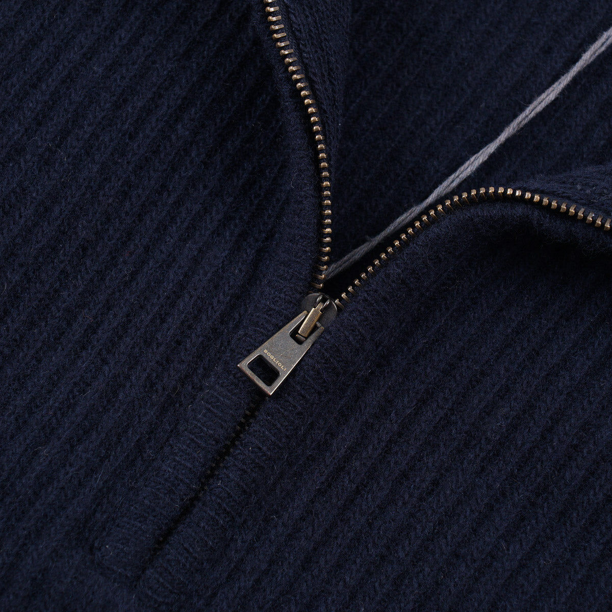 Boglioli Half Zip Wool-Cashmere Sweater - Top Shelf Apparel