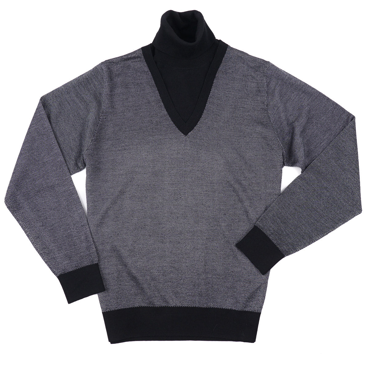 Cruciani Superfine Cashmere-Silk Sweater - Top Shelf Apparel