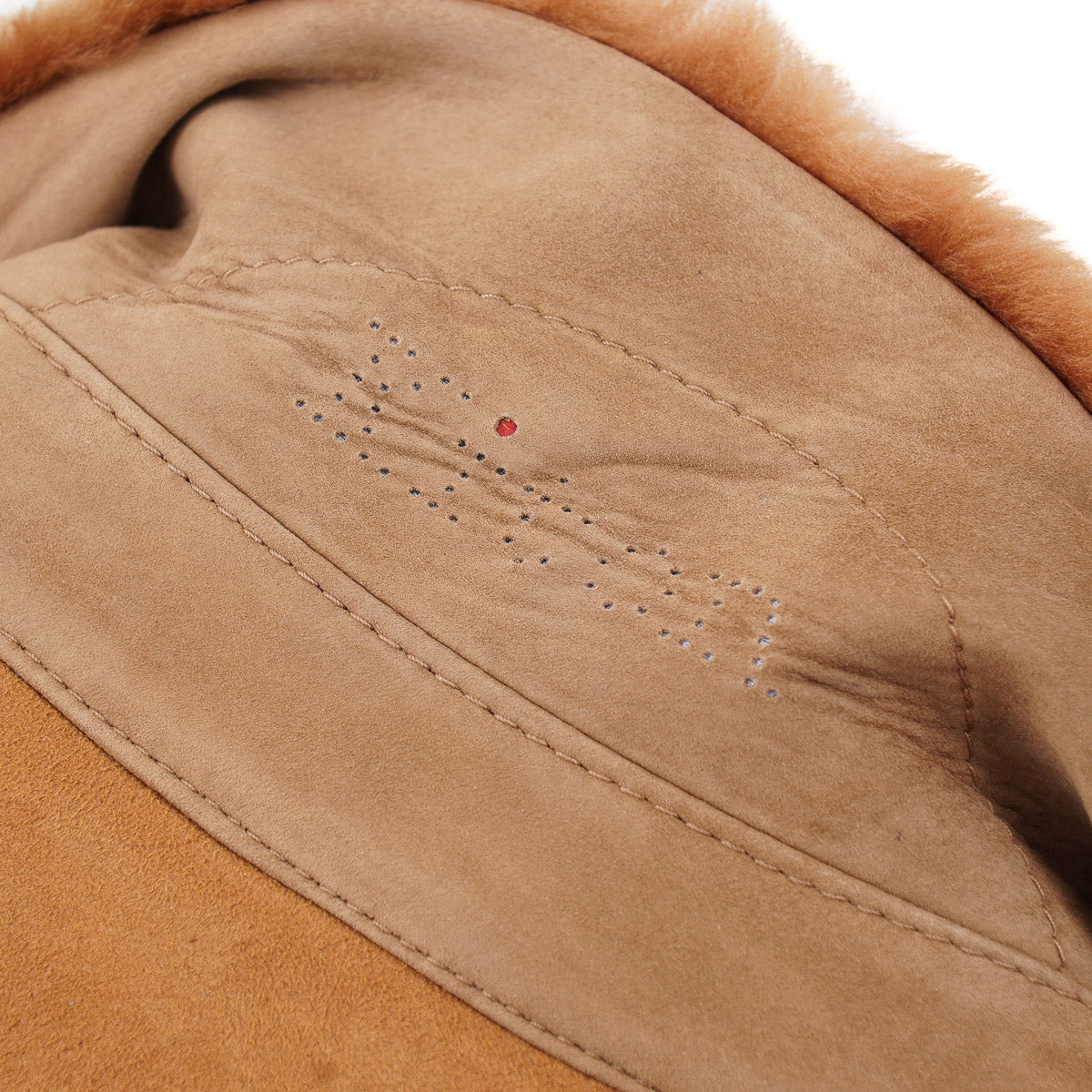 Kiton Plush Shearling-Lined Leather Jacket - Top Shelf Apparel