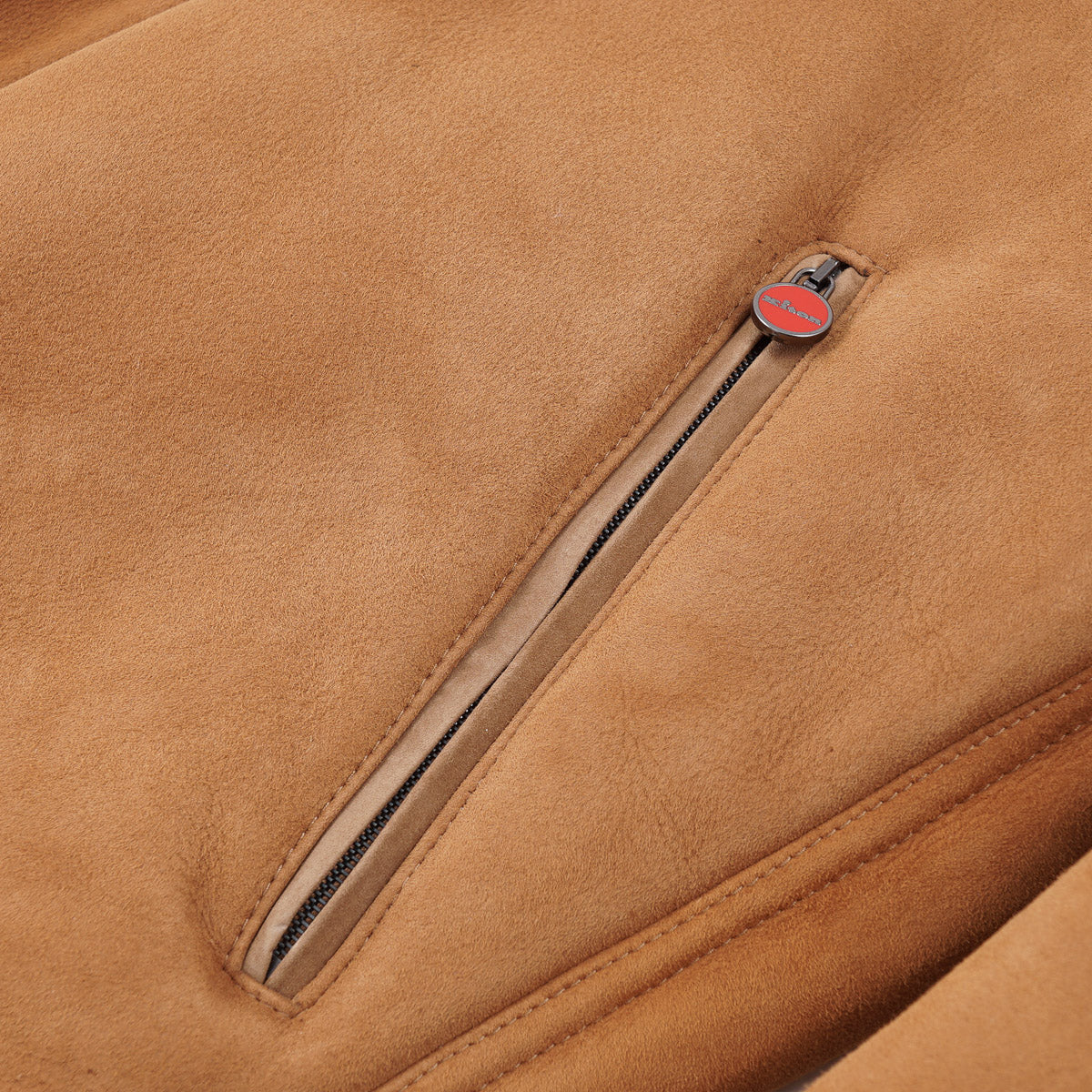 Kiton Plush Shearling-Lined Leather Jacket - Top Shelf Apparel