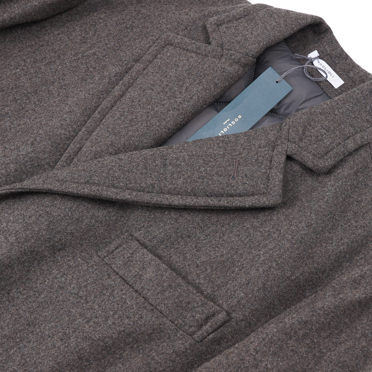 Boglioli Wool Overcoat with Insulated Lining - Top Shelf Apparel