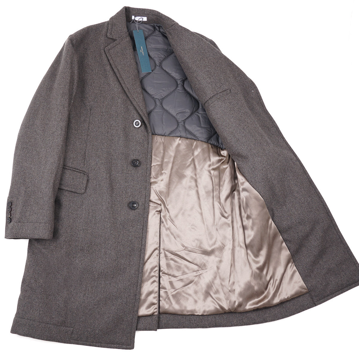 Boglioli Wool Overcoat with Insulated Lining - Top Shelf Apparel
