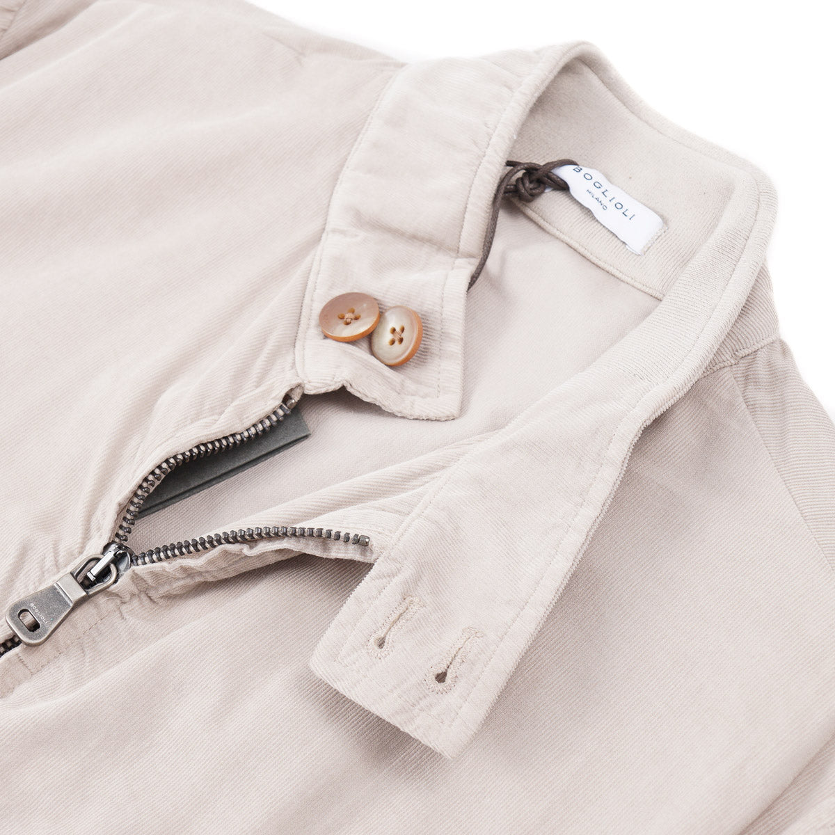 Boglioli Lightweight Corduroy Bomber Jacket - Top Shelf Apparel