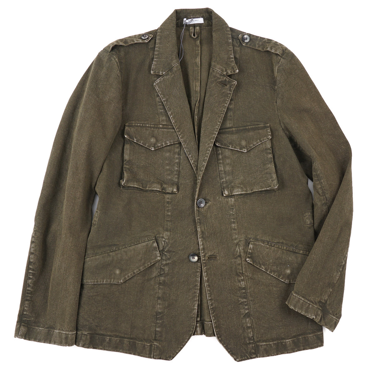 Boglioli Denim Cotton Field Blazer - Top Shelf Apparel