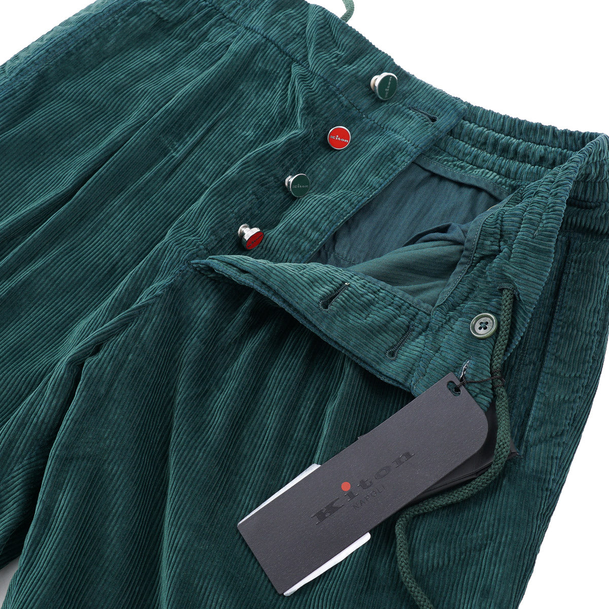 Kiton Corduroy Cotton Jogger Pants - Top Shelf Apparel
