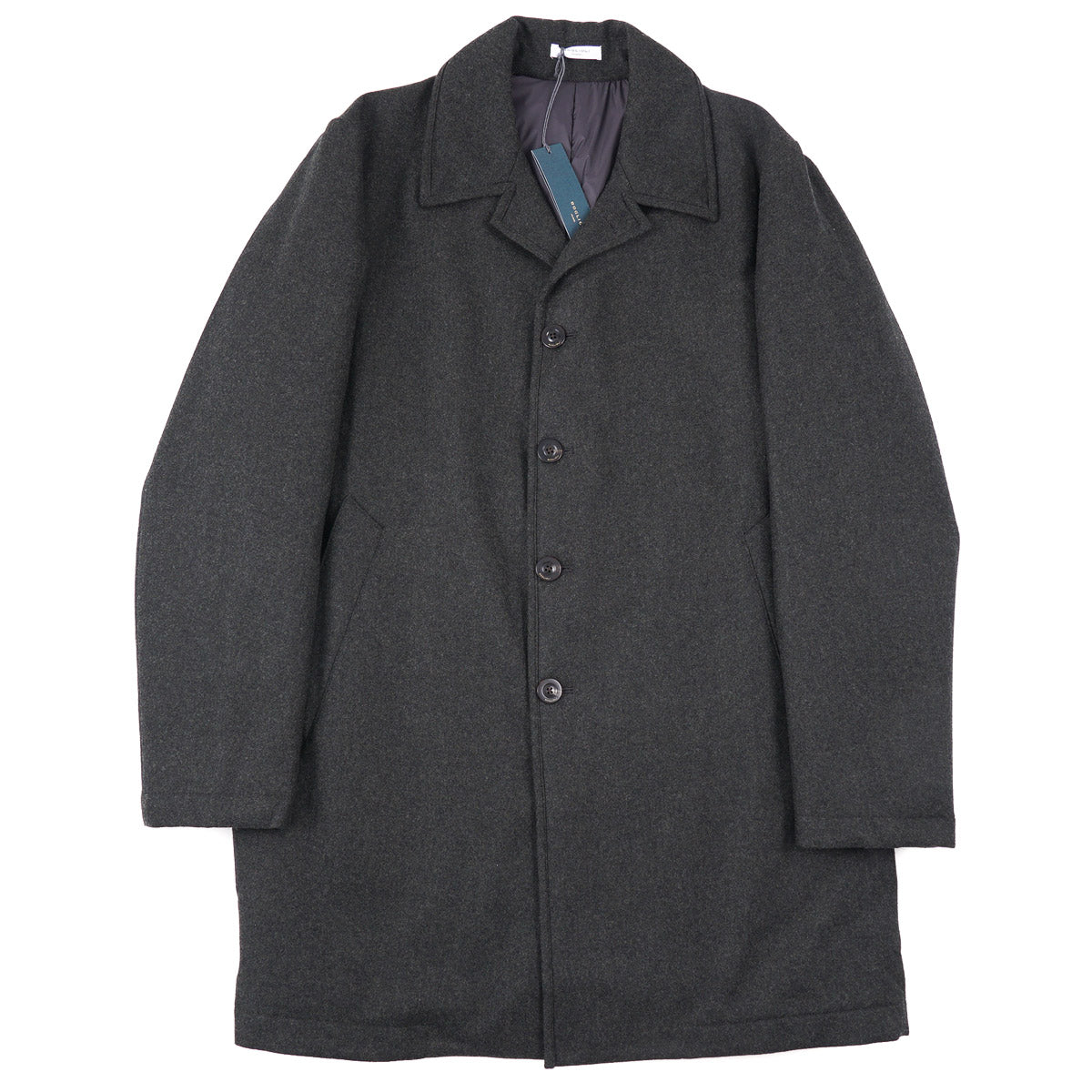 Boglioli Wool Overcoat with Insulated Lining - Top Shelf Apparel