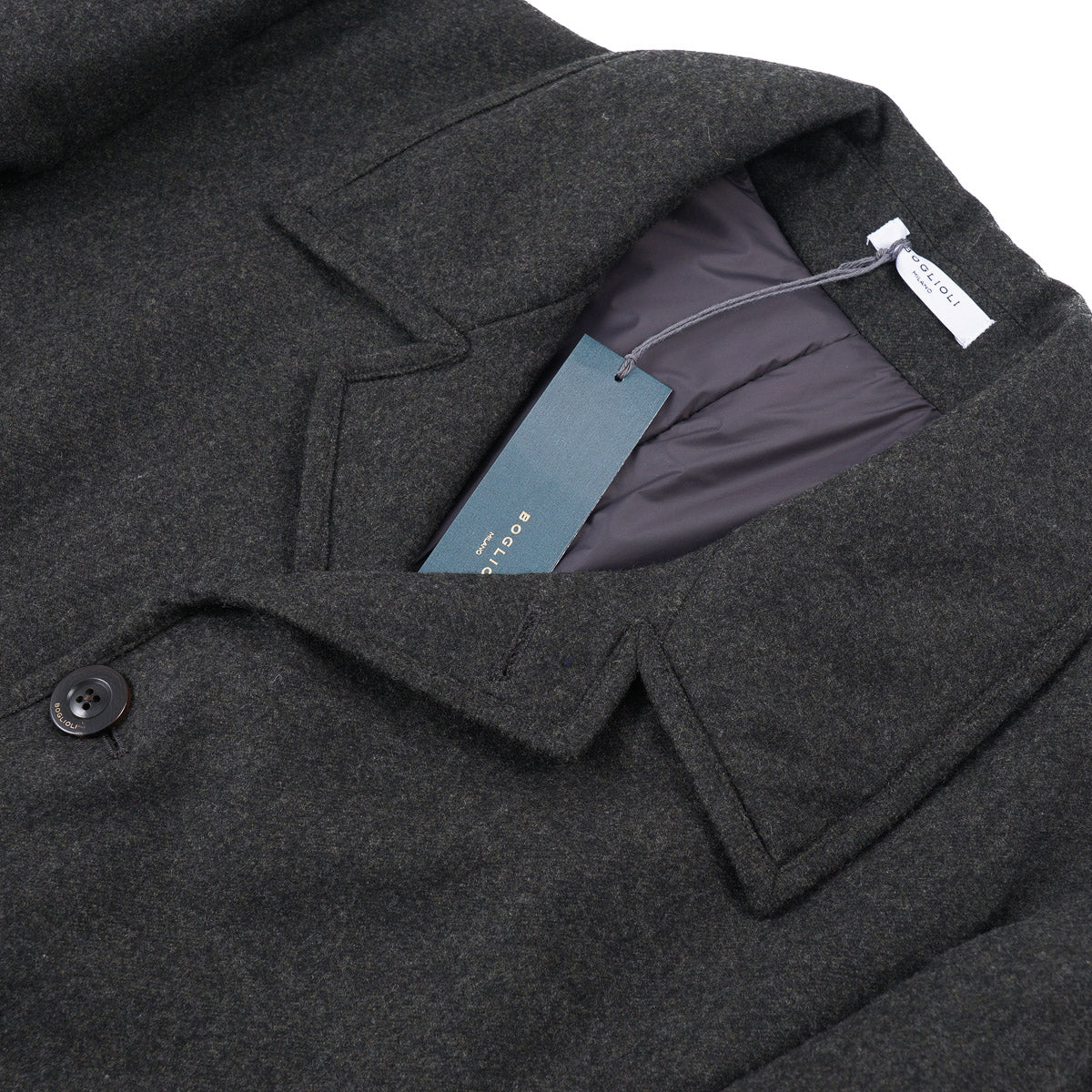 Boglioli Wool Overcoat with Insulated Lining - Top Shelf Apparel