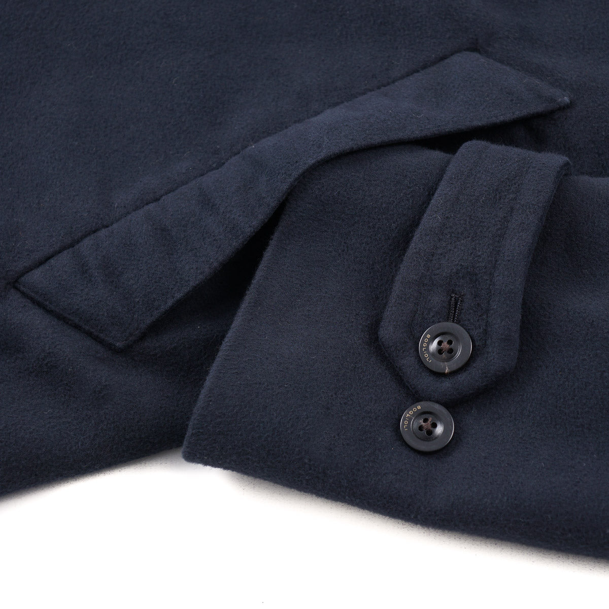 Boglioli Brushed Moleskin Cotton Overcoat - Top Shelf Apparel