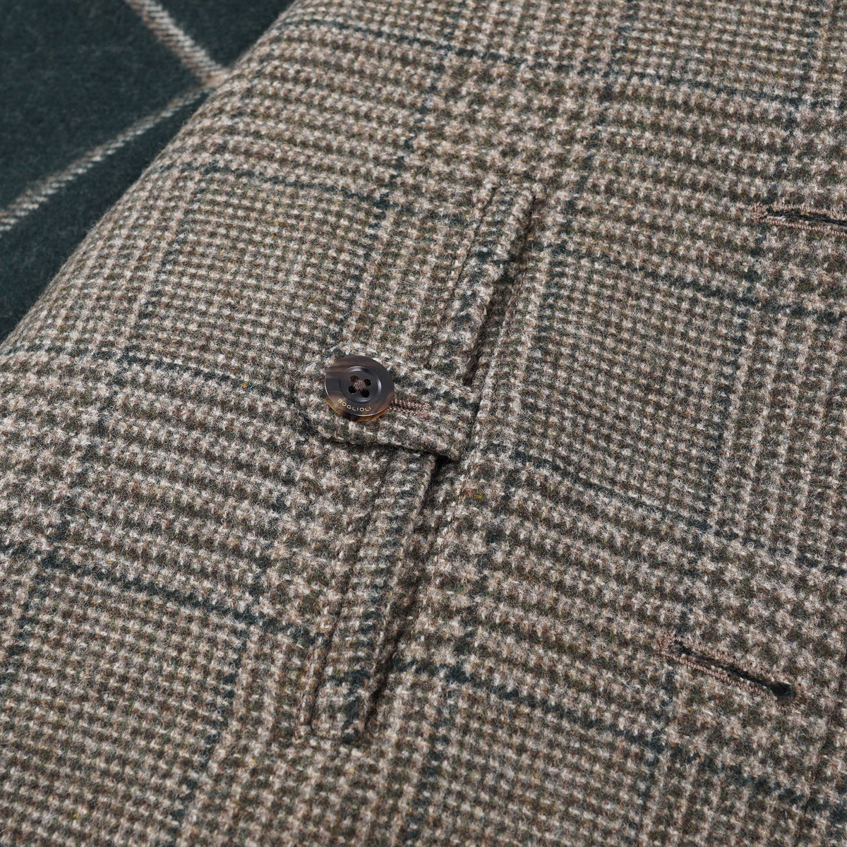 Boglioli Plaid Brushed Wool Overcoat - Top Shelf Apparel