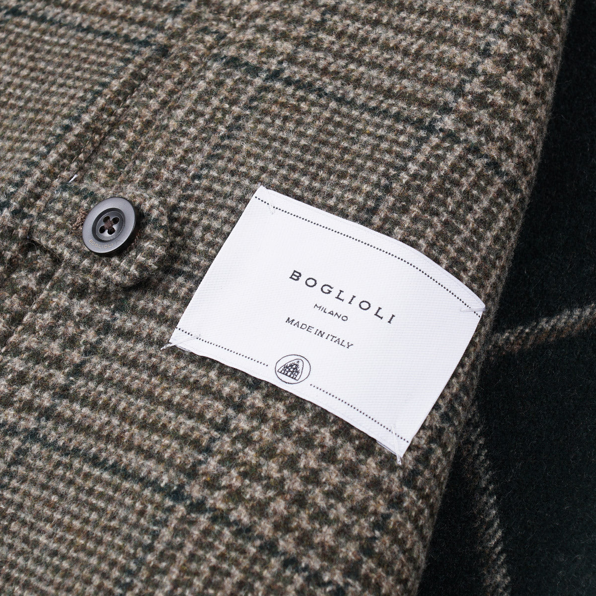 Boglioli Plaid Brushed Wool Overcoat - Top Shelf Apparel
