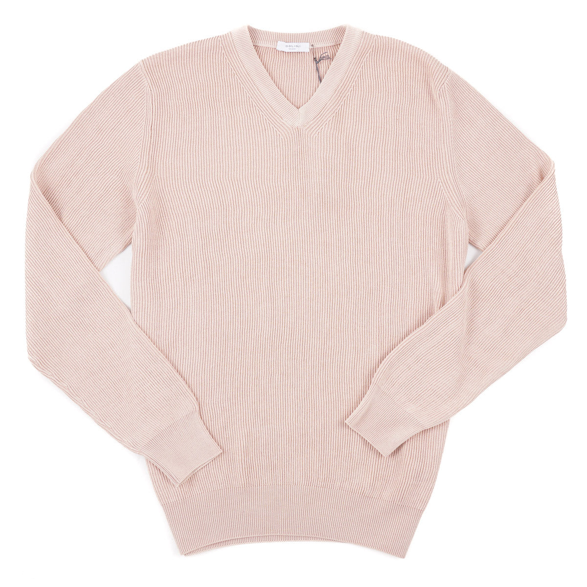 Boglioli Rib-Knit Cotton Sweater - Top Shelf Apparel